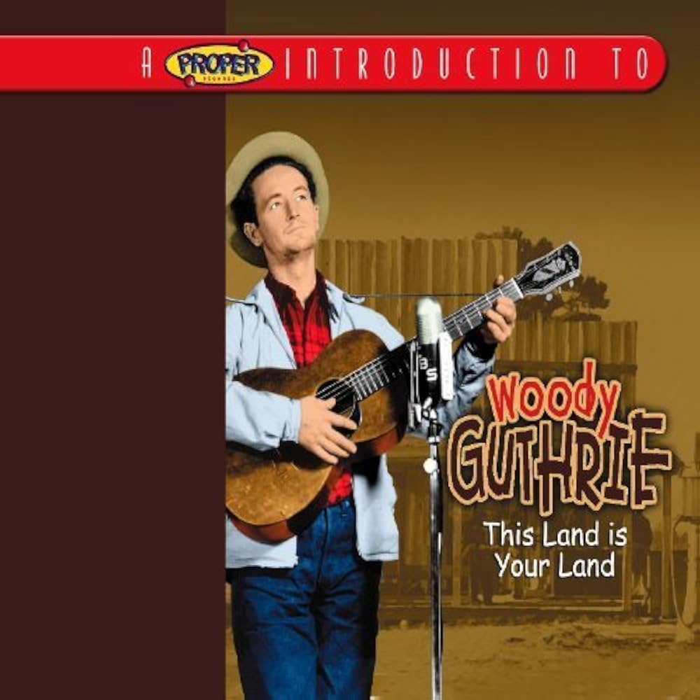 トップス 90s WOODY GUTHRIE This Land Is Your Land Woody Guthrie, Cisco Houston - This Land Is Your Land 1